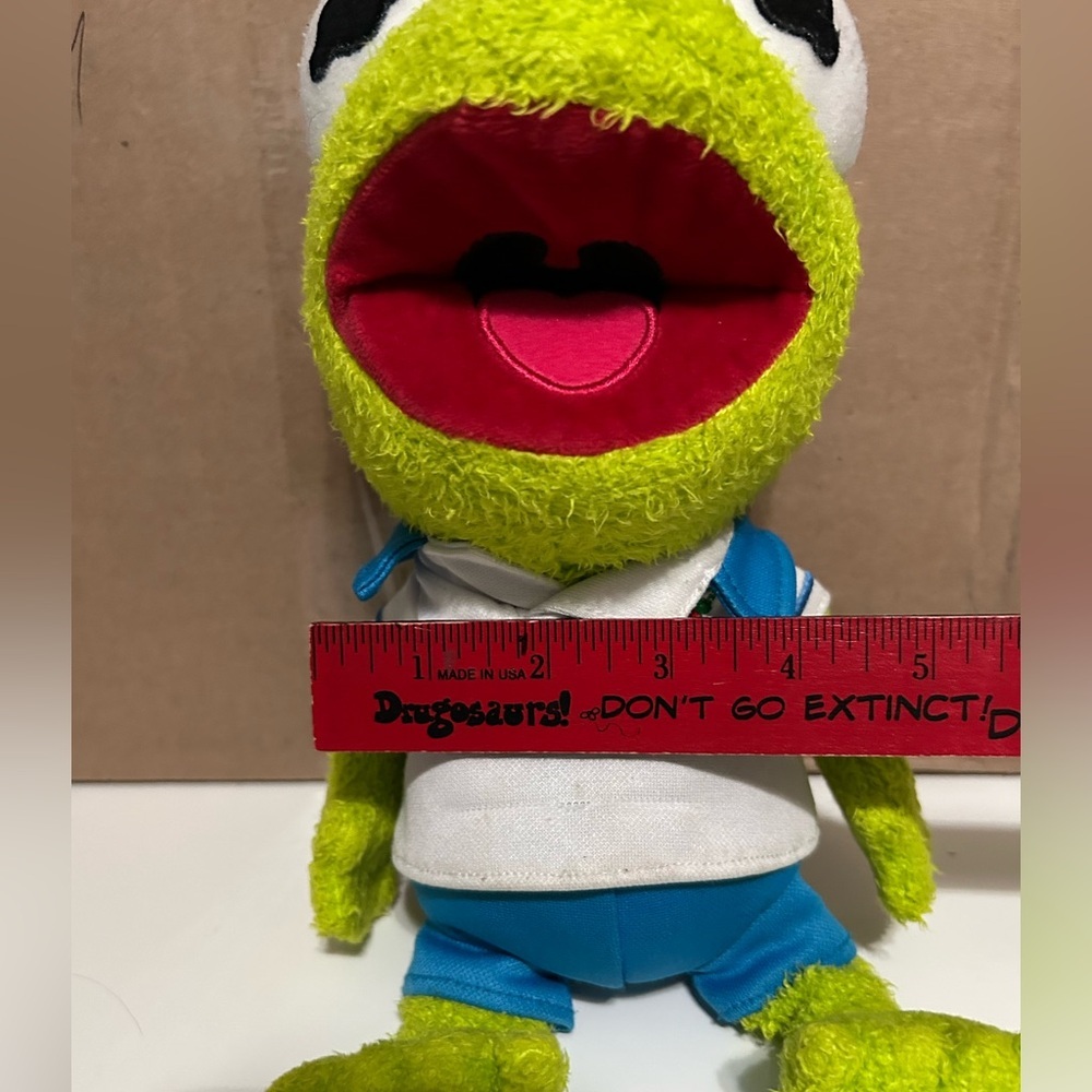 Baby Kermit The Frog Muppet Babies Muppet Soft Stuffed Plush Toy - Picture 6 of 6